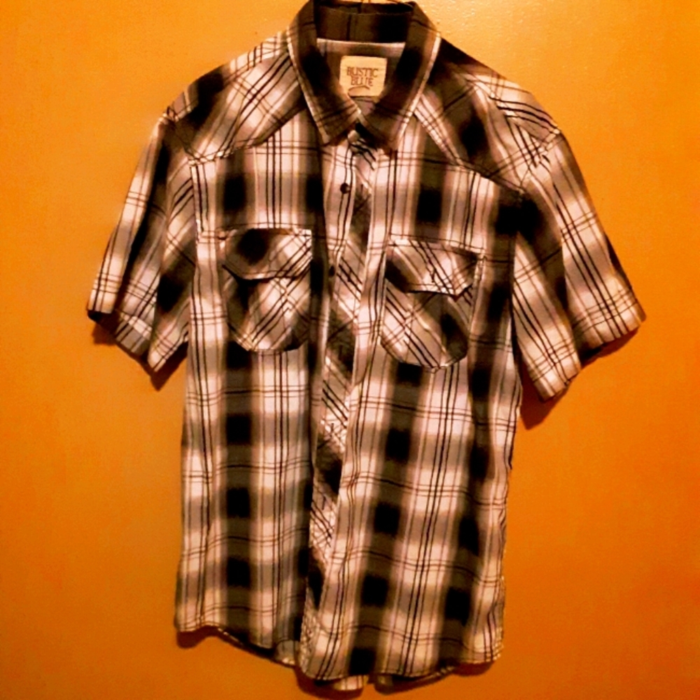 Rustic Blue Plaid